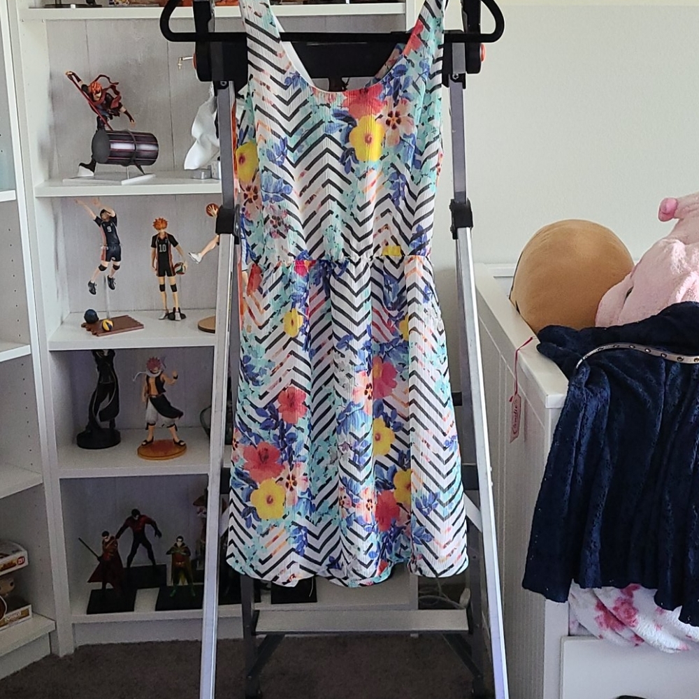 Multicolor Floral Dress